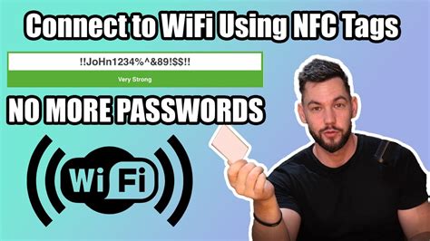 use nfc tag to connect to wifi iphone|nfc tag for wifi password.